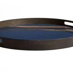 Ethnicraft Organic Glass Round Tray