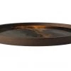 Ethnicraft Organic Glass Round Valet Tray