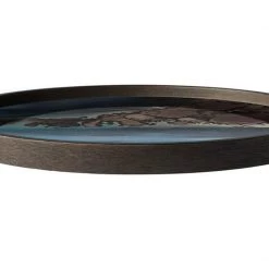 Ethnicraft Organic Glass Round Valet Tray