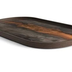 Ethnicraft Organic Oblong Glass Tray