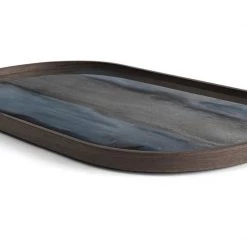 Ethnicraft Organic Oblong Glass Tray