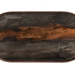 Ethnicraft Organic Oblong Glass Tray