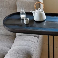 Ethnicraft Organic Oblong Glass Tray