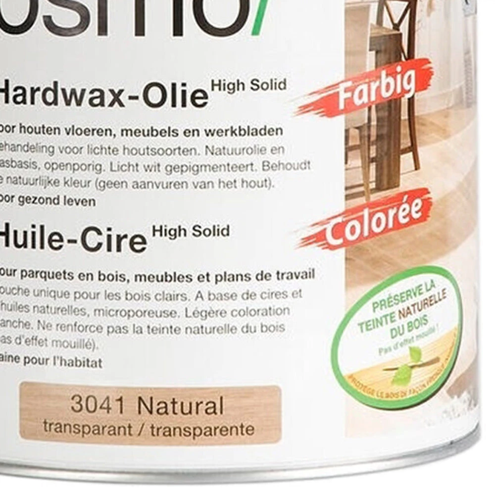 Ethnicraft Osmo Hardwax Oil White 4 Tins 6 Ethnicraft Osmo Hardwax Oil White 4 Tins