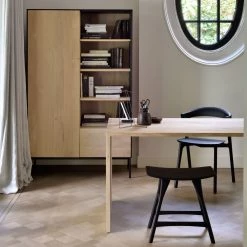 Ethnicraft Osso Oak Contract Grade Dining Stool