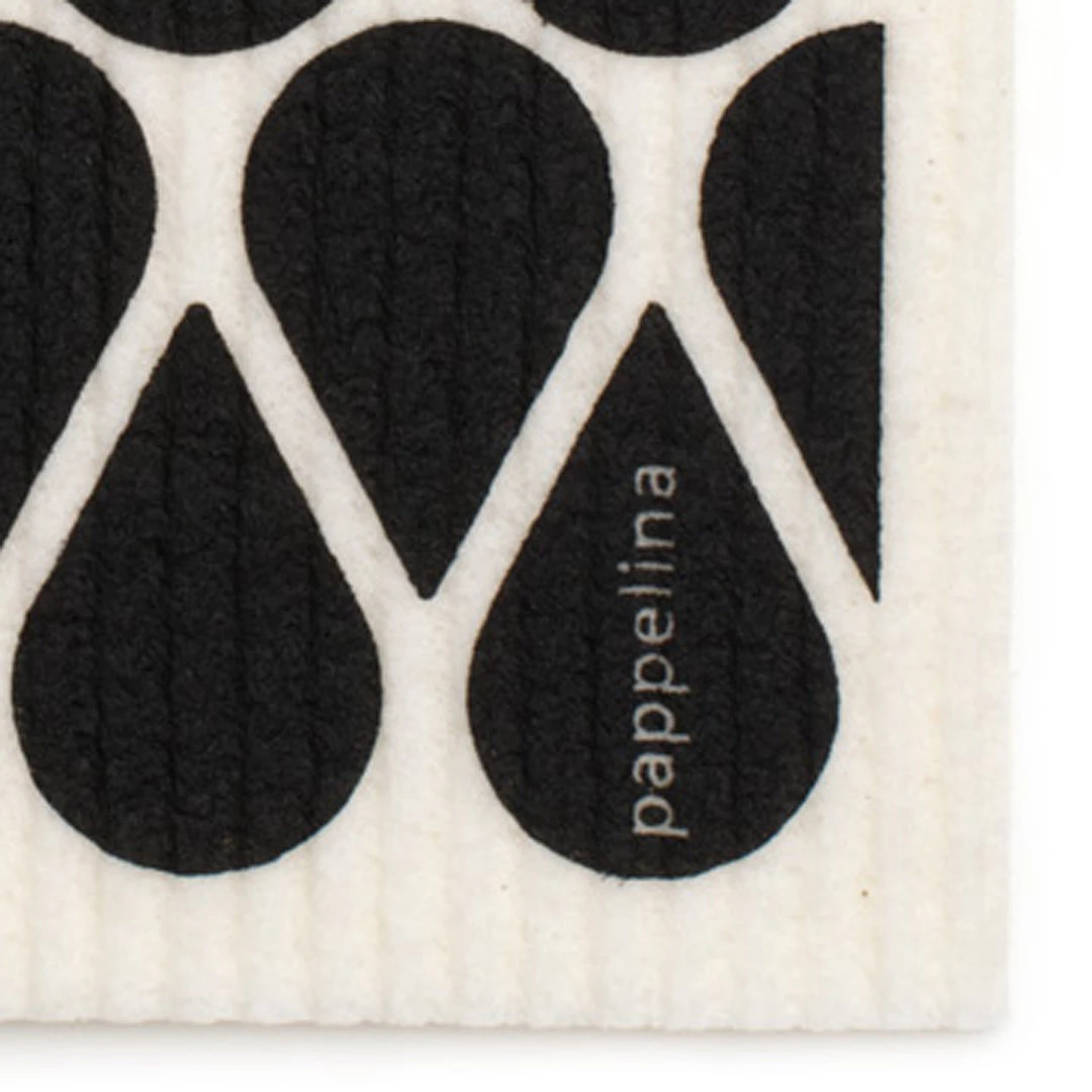 Pappelina Otis Black Dish Cloth 5 Pappelina Otis Black Dish Cloth