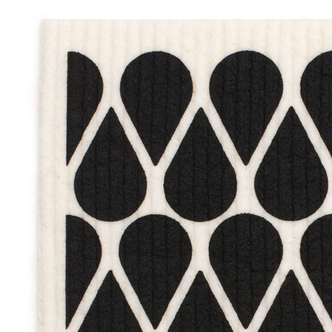 Pappelina Otis Black Dish Cloth 6 Pappelina Otis Black Dish Cloth