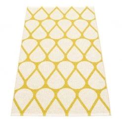 Pappelina Otis Mustard & Vanilla Runner Rug