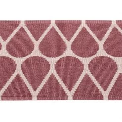 Pappelina Otis Rose Taupe & Pale Rose Runner Rug