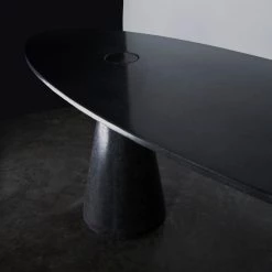 Modern Dining James De Wulf Double Locking Oval Dining Table