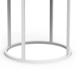 Harbour Outdoor Pace Round Side Table Stone 10 Harbour Outdoor Pace Round Side Table Stone