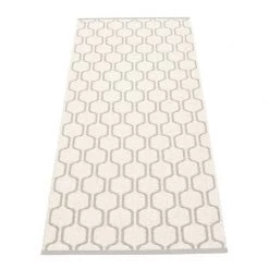 Pappelina Ants Warm Grey & Vanilla Runner Rug