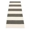 Pappelina Bob Charcoal & Vanilla Rug Rugs