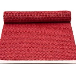 Pappelina Mono Dark Red Table Runner