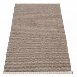 Pappelina Mono Mud & Dark Mud Rug