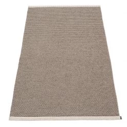 Pappelina Mono Mud & Dark Mud Rug