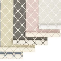 Pappelina Rex Charcoal & Vanilla Runner Rug