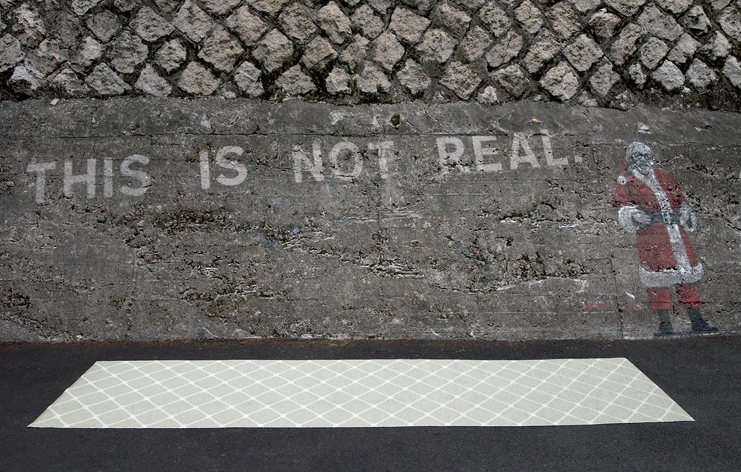 Pappelina Rex Fossil Grey & White Runner Rug 4 Pappelina Rex Fossil Grey & White Runner Rug