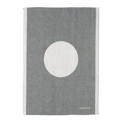 Pappelina Vera Charcoal Kitchen Towel