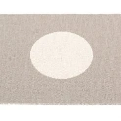 Pappelina Rugs Vera Small One Mud & Vanilla Rug