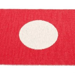 Pappelina Vera Small One Red & Vanilla Rug Rugs
