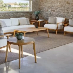 Point Paralel Round Coffee Table