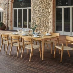 Point Paralel Rectangular Dining Table 18 Point Paralel Rectangular Dining Table