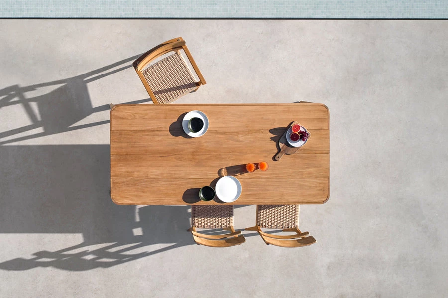 Point Paralel Rectangular Dining Table 11 Point Paralel Rectangular Dining Table