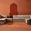 Nuevo Parla Modular Armless Sofa Modern Living