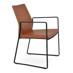 SohoConcept Pasha Sled Dining Arm Chair