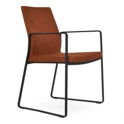 SohoConcept Pasha Sled Dining Arm Chair