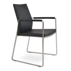 SohoConcept Pasha Sled Dining Arm Chair