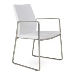 SohoConcept Pasha Sled Dining Arm Chair