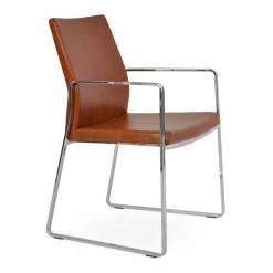 SohoConcept Pasha Sled Dining Arm Chair