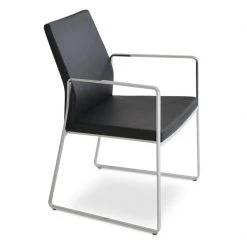 SohoConcept Pasha Sled Dining Arm Chair