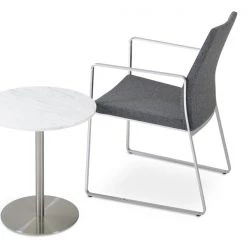 SohoConcept Pasha Sled Dining Arm Chair