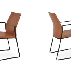 SohoConcept Pasha Sled Dining Arm Chair