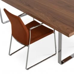 SohoConcept Pasha Sled Dining Arm Chair