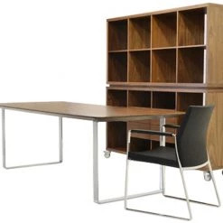 SohoConcept Pasha Sled Dining Arm Chair