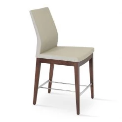 SohoConcept Pasha Wood Bar Stool