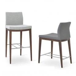 SohoConcept Pasha Wood Counter Stool