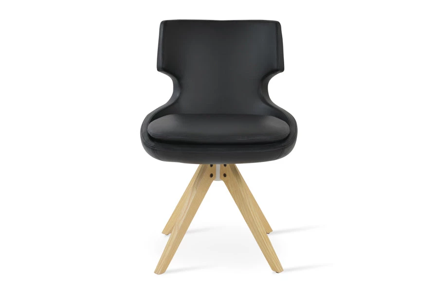 SohoConcept Patara Pyramid Swivel Chair Modern Dining 8 SohoConcept Patara Pyramid Swivel Chair Modern Dining