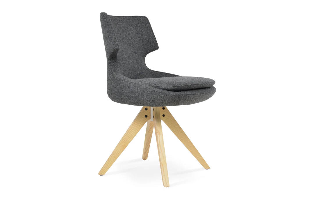 SohoConcept Patara Pyramid Swivel Chair Modern Dining 3 SohoConcept Patara Pyramid Swivel Chair Modern Dining