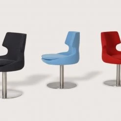 SohoConcept Patara Round Swivel Chair Modern Dining
