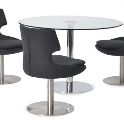 SohoConcept Patara Round Swivel Chair Modern Dining