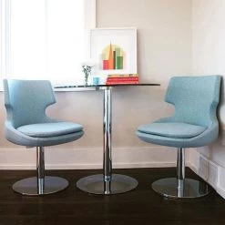 SohoConcept Patara Round Swivel Chair Modern Dining