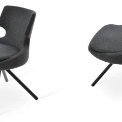 SohoConcept Patara Stick Swivel Dining Chair