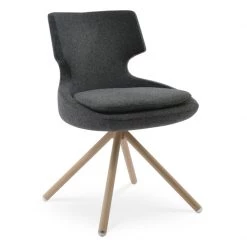 SohoConcept Patara Stick Swivel Dining Chair