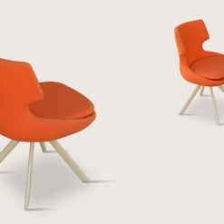 SohoConcept Modern Dining Patara Sword Swivel Dining Chair