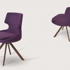 SohoConcept Modern Dining Patara Sword Swivel Dining Chair